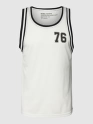 Tanktop mit Strukturmuster von MCNEAL Weiß - 21
