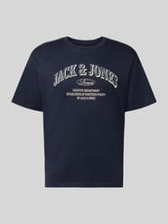 Regular Fit T-Shirt aus reiner Baumwolle Modell 'Denver' von JACK & JONES - 9
