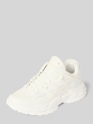Sneakersy sznurowane z detalem z logo model ‘BELLUNO LOW’ od Guess - 11