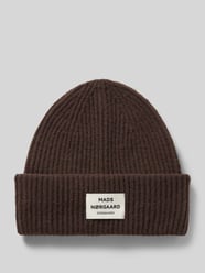 Beanie van wolmix model 'Tosca Anju' van MADS NØRGAARD - 6