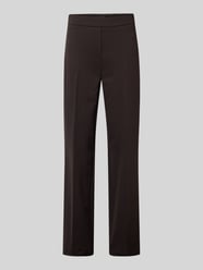 Spodnie materiałowe z kieszeniami z tyłu model ‘Editta’ od STEHMANN - 10