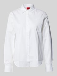 Bluzka o kroju regular fit z wyhaftowanym logo od HUGO - 23