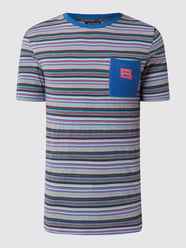 T-Shirt aus Bio-Baumwolle von Scotch & Soda Blau / Türkis - 38