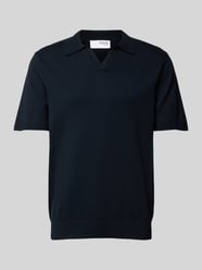 Poloshirt met V-hals, model 'TELLER' van SELECTED HOMME - 28