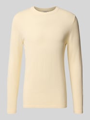 Slim Fit Strickpullover aus Baumwoll-Woll-Mix von DRYKORN Beige - 27