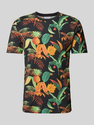 T-shirt met all-over motief, model 'oasis' van Lindbergh - 30