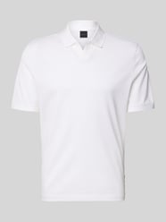 Regular Fit Poloshirt mit Strukturmuster von bugatti - 4