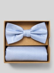 Fliege und Einstecktuch im Set aus reiner Seide von Prince Bowtie - 39