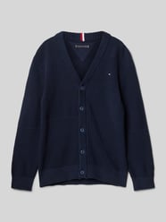 Relaxed Fit Cardigan in Strick-Optik von Tommy Hilfiger Teens - 28