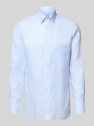 Koszula biznesowa Modern Fit z bawełny z kołnierzykiem kent od OLYMP - 43