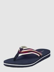 Zehentrenner mit Label-Print Modell 'ESSENTIAL COMFORT' von Tommy Hilfiger Blau - 12