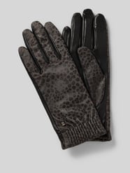 Regular fit handschoenen van echt leder, model 'Serengeti' van Roeckl - 36