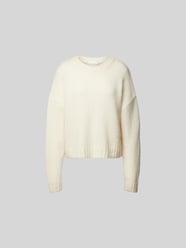 Pullover mit Stehkragen von Juvia Beige - 3