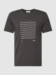 T-Shirt mit Rundhalsausschnitt Modell 'MOVEMENT' von Armedangels Grau - 13