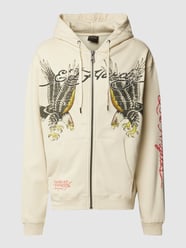Sweatjacke mit Label-Details von Ed Hardy Weiß - 26