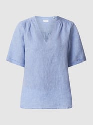 Blusenshirt aus Leinen  von Seidensticker Blau / Türkis - 19