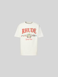 T-Shirt mit Label-Print von RHUDE - 5