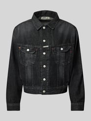 Jeansjacke mit Kentkragen von Replay Schwarz - 6