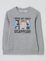 Sweatshirt van katoenmix  van Jack & Jones Grijs / zwart - 43