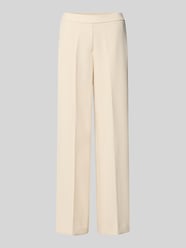 Wide Fit Stoffhose mit Viskose-Anteil Modell 'Charlie' von someday. Beige - 21