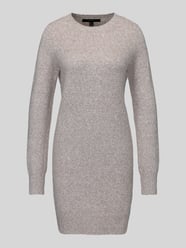 Strickkleid mit gerippten Abschlüssen von VERO MODA Beige - 35