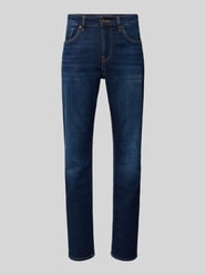 Jeansy o kroju regular fit z mieszanki bawełny model 'CASH' od Pepe Jeans - 5