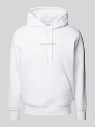 Hoodie mit Label-Print von Calvin Klein Jeans - 42