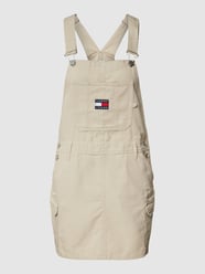 Mini-jurk in denim-look van Tommy Jeans Wit - 11