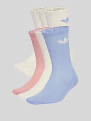 Socken aus Baumwoll-Mix im 6er-Pack von adidas Originals Pink - 28