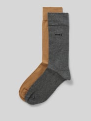 Socken mit Label-Stitching im 2er-Pack von BOSS Beige - 9