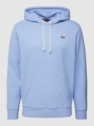 Hoodie met labelstitching van Levi's® Paars - 30