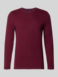 Bluzka z długim rękawem o kroju slim fit z czystej bawełny od Christian Berg Men - 28