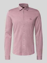 Slim fit vrijetijdsoverhemd van pure katoen model 'Mysoft_2' van BOSS Orange Bordeaux - 12