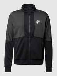 Sweatjacke mit Label-Prints von Nike Schwarz - 17