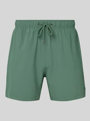 Relaxed Fit Badeshorts mit Strukturmuster von MCNEAL - 16