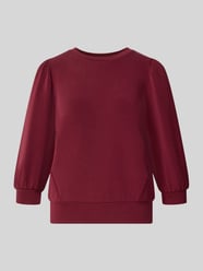 Loose Fit Sweatshirt aus Modal-Mix 'TENNY' von Selected Bordeaux - 30