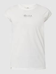 T-Shirt mit Logo von Alpha Industries Weiß - 44