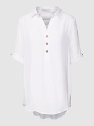 Blusenshirt mit V-Ausschnitt von Apricot Weiß - 2