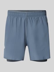 Regular Fit Sportshorts mit Logo-Print Modell 'ADI365/// 2i1 M' von adidas Training - 9