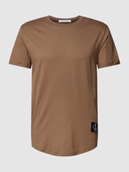 T-shirt met labeldetail van Calvin Klein Jeans Grijs / zwart - 16
