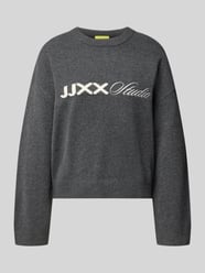 Sweter z dzianiny z okrągłym dekoltem od JJXX - 20