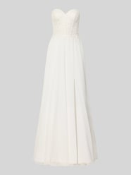 Regular Fit Brautkleid mit floralem Spitzenbesatz von LUXUAR FASHION - 45