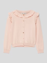 Cardigan mit Label-Stitching von Guess Rosa - 4