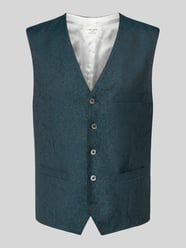Regular Fit Weste mit Schurwoll-Anteil Modell 'Waldo' von Carl Gross - 2