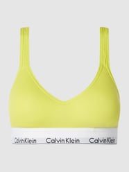 Bustier mit wattierten Cups von Calvin Klein Underwear Gelb - 21