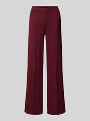 Broek met lengtenaden en elastische band van Smith and Soul Bordeaux - 14