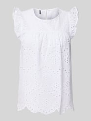 Loose Fit Blusentop aus reiner Baumwolle Modell 'VILDE' von Pieces - 18
