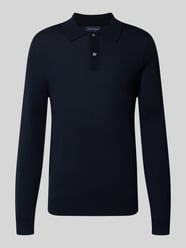 Regular Fit Poloshirt aus Woll-Mix von Christian Berg Men - 31