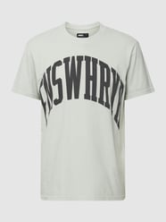 T-Shirt mit Statement-Print von QS by s.Oliver Grün - 48