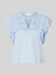 Blouse met volants model 'Jayla' van Neo Noir - 17
